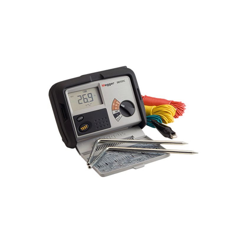 Megger DET3TC Earth Resistance Tester Hire Sunbelt Rentals Test
