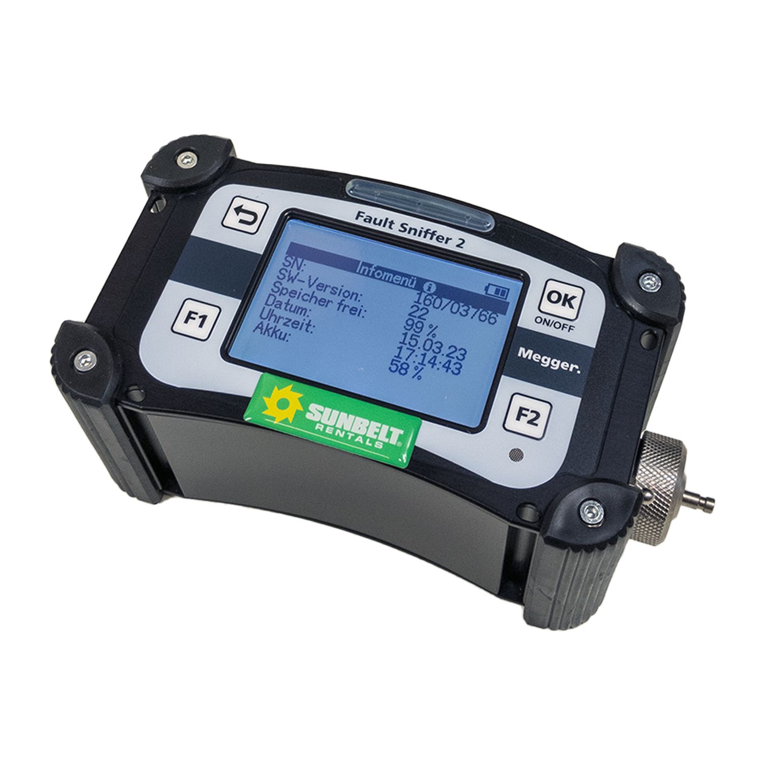 Megger Cable Fault Sniffer 2 Hire Sunbelt Rentals Test & Monitoring