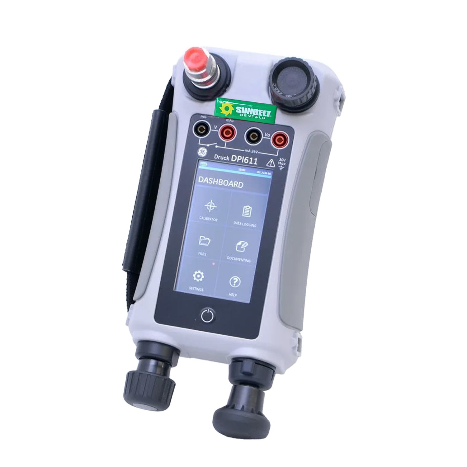 Druck DPI611 1 to 20 Bar Pressure Calibrator Hire Sunbelt Rentals