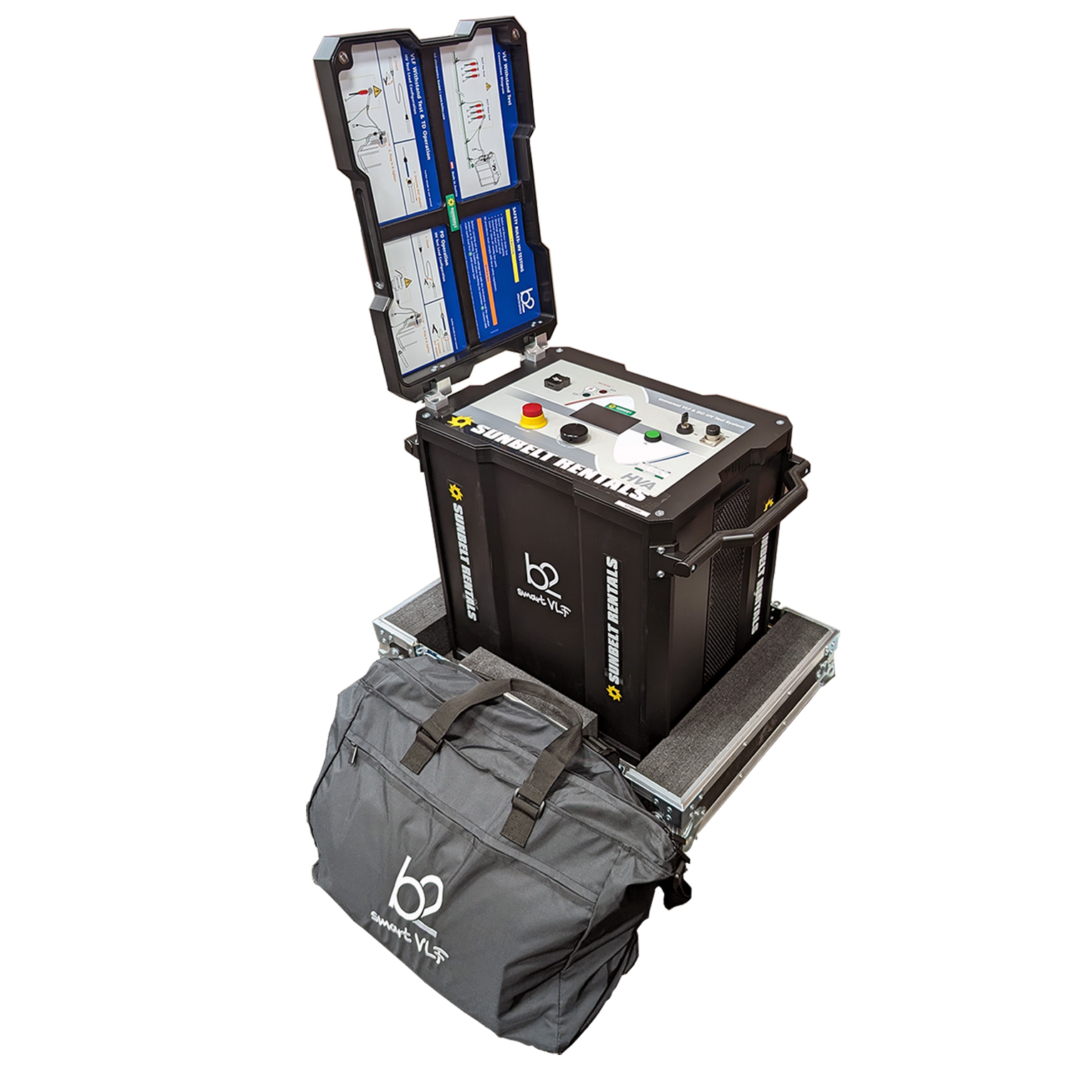 B2 High Voltage HVA 68TD VLF Test Set Hire Sunbelt Rentals Test