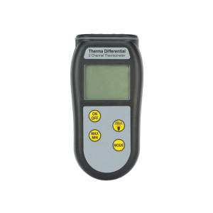 ETI Therma Differential Two Channel Thermometer