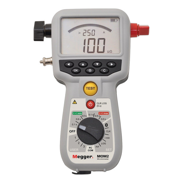 Megger Mom 2 - 240A Handheld Micro-ohmmeter